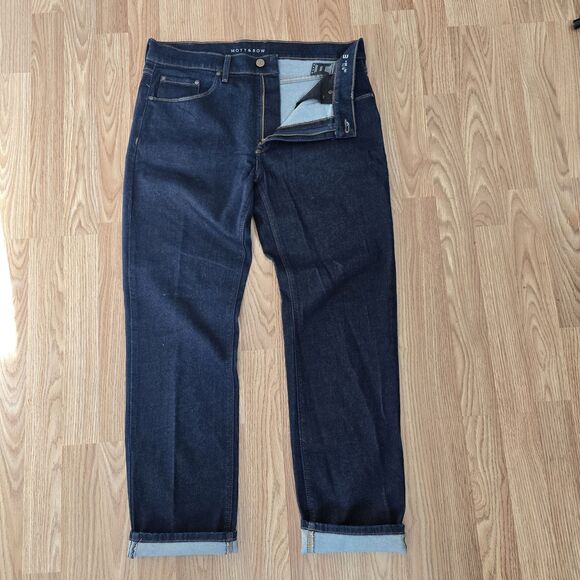 Mott & Bow Other - Mott & Bow Oliver Slim Fit Stretch Denim Jeans Mens 36x30 Dark Wash Excellent
